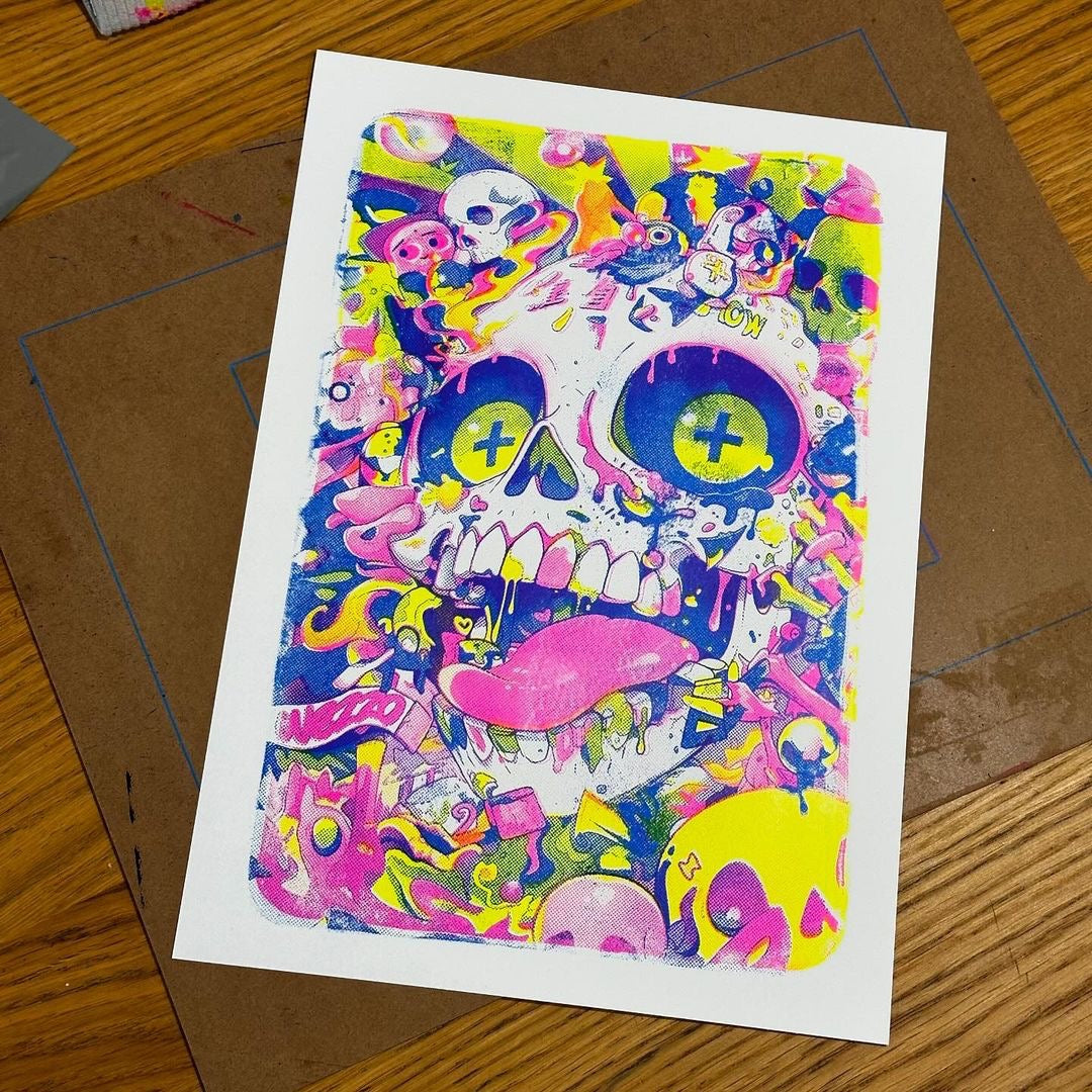 CMYK Gel Print #34