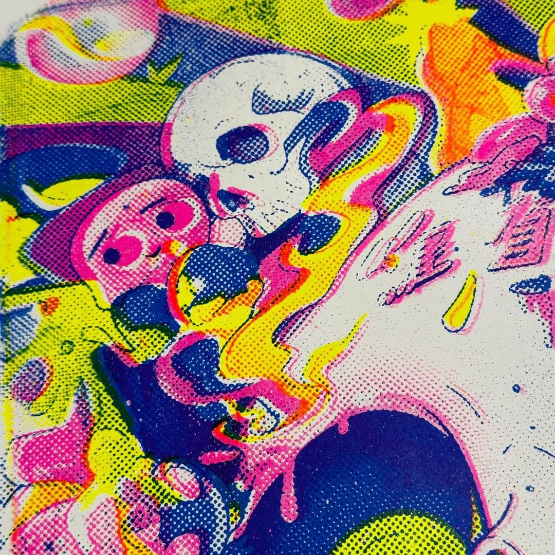 CMYK Gel Print #34