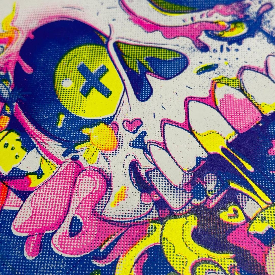 CMYK Gel Print #34