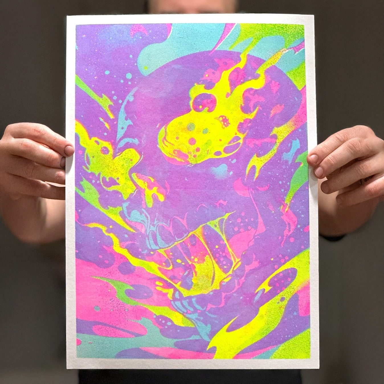 CMYK Gel Print #37