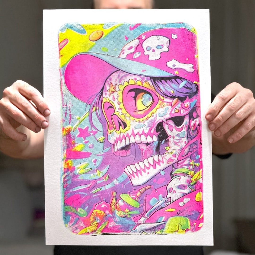 CMYK Gel Print #38