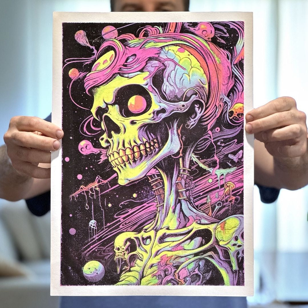 CMYK Gel Print #10