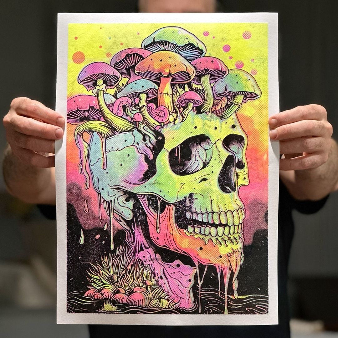 CMYK Gel Print #21