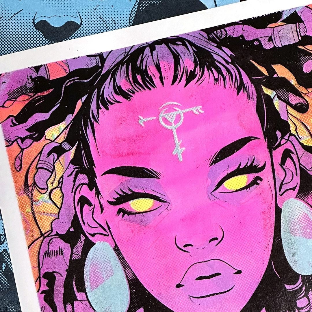 CMYK Gel Print #22