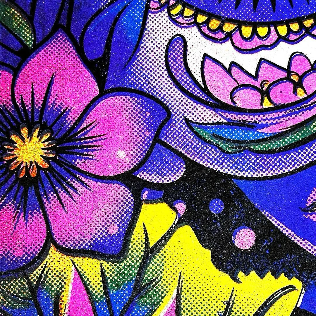 CMYK Gel Print #33