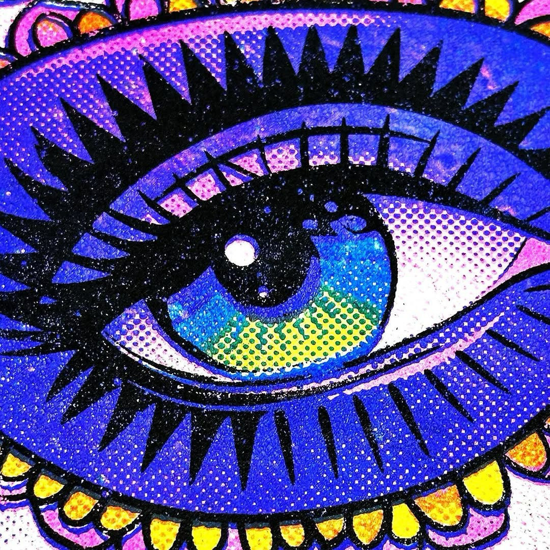 CMYK Gel Print #33