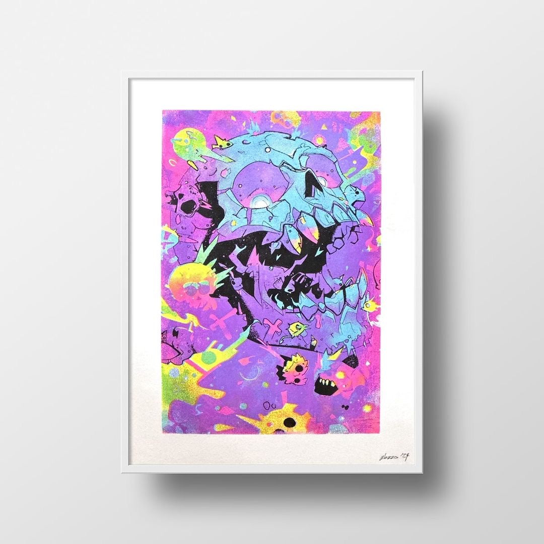 CMYK Gel Print #35