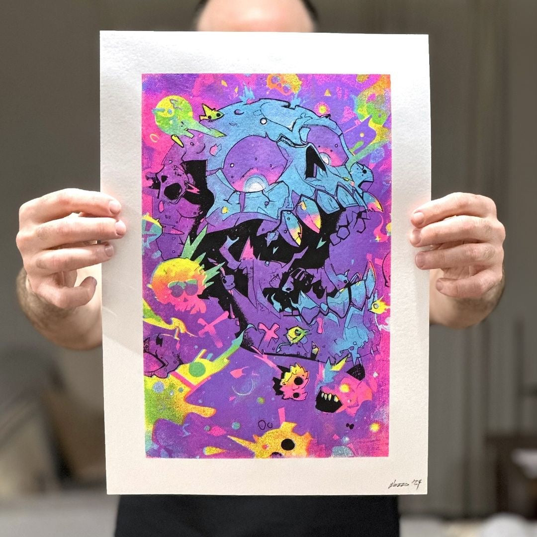 CMYK Gel Print #35