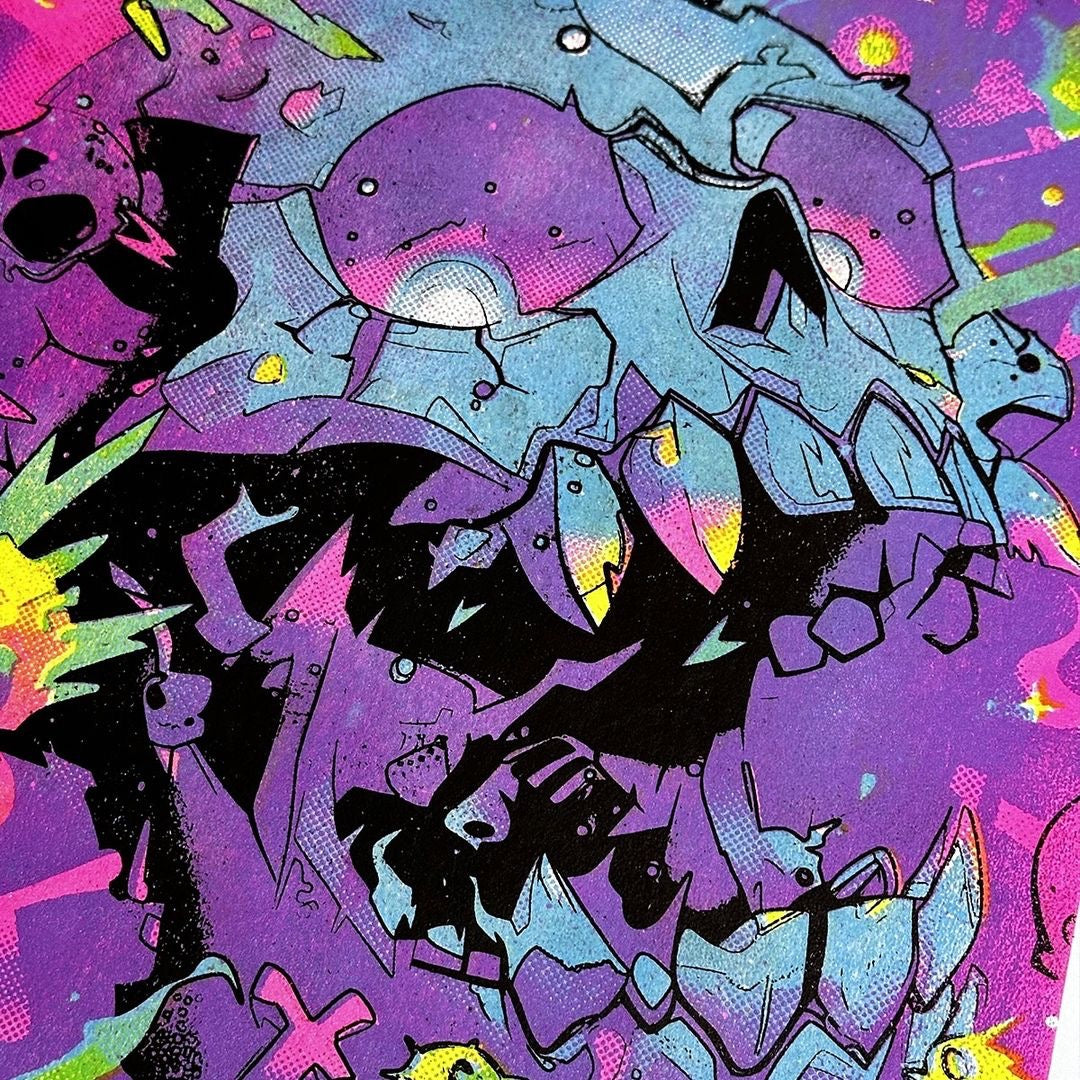 CMYK Gel Print #35