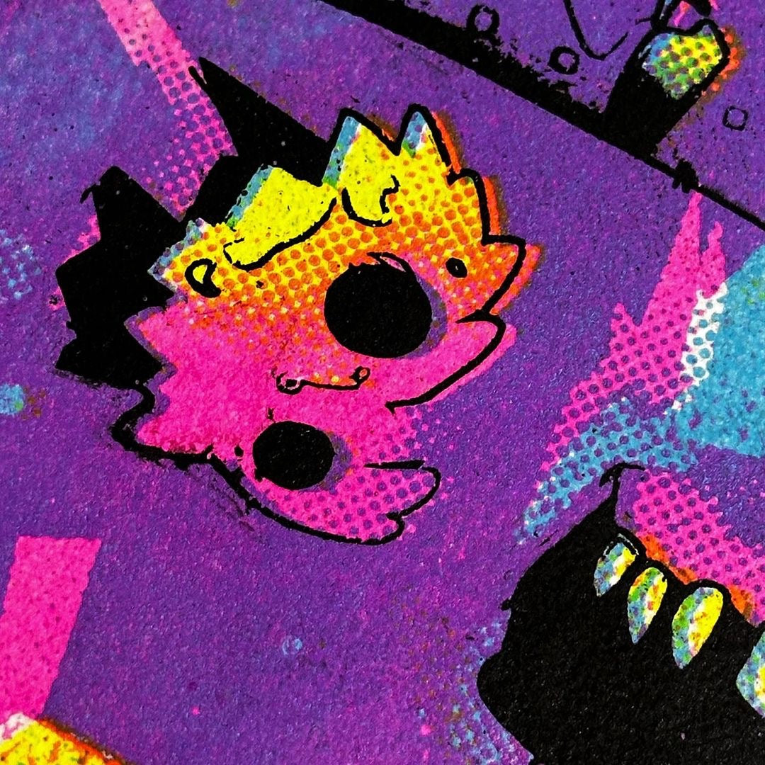 CMYK Gel Print #35