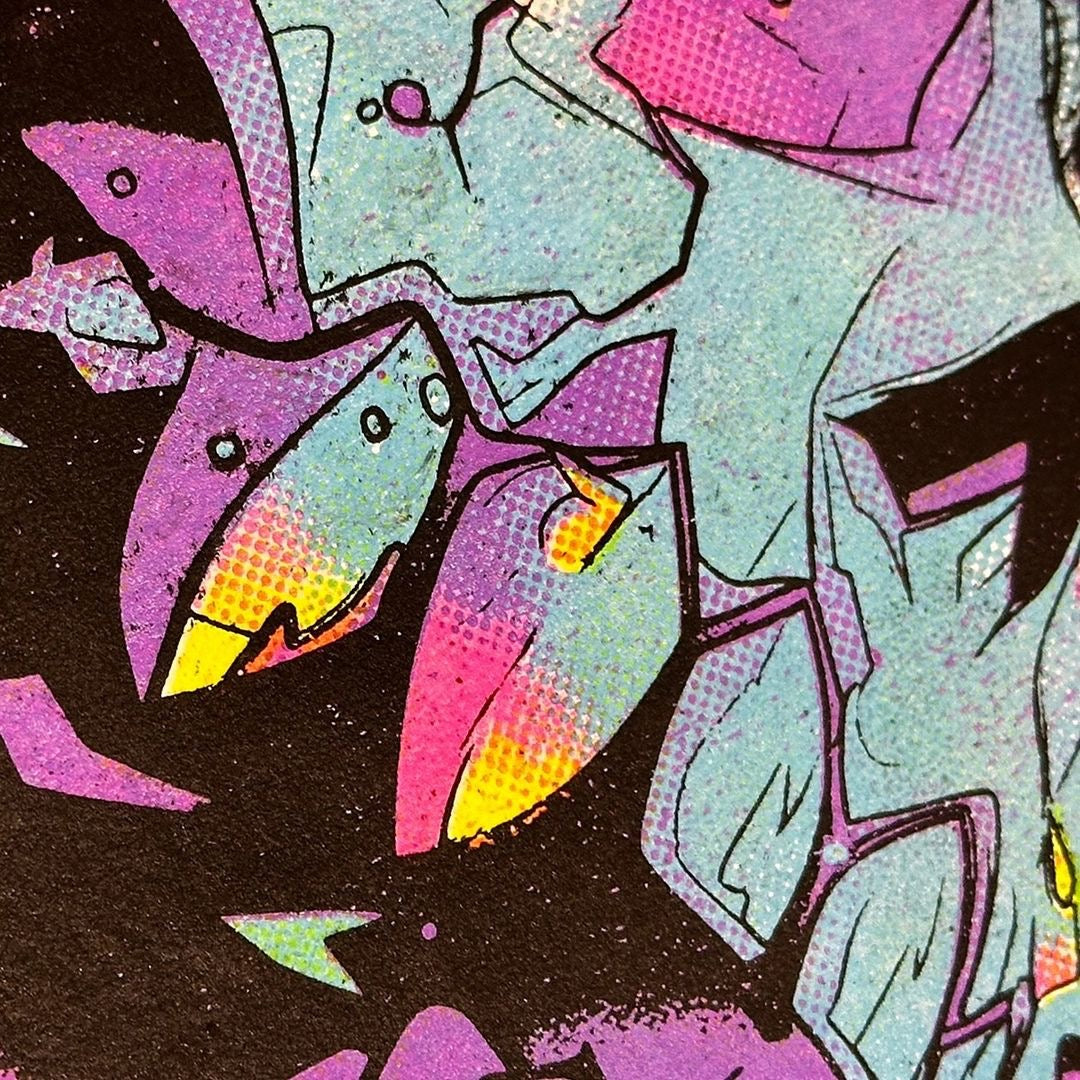 CMYK Gel Print #35