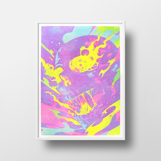 CMYK Gel Print #37