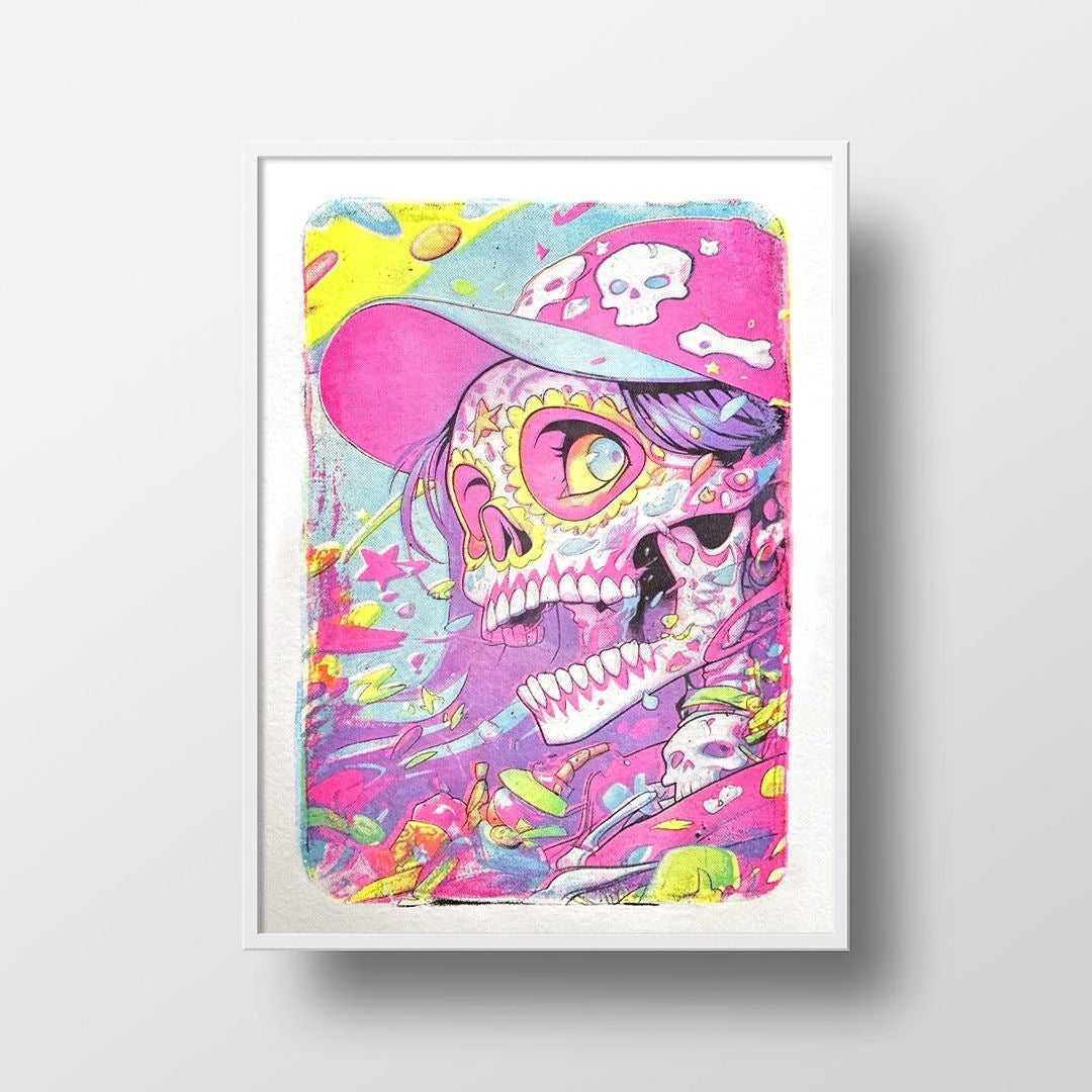 CMYK Gel Print #38