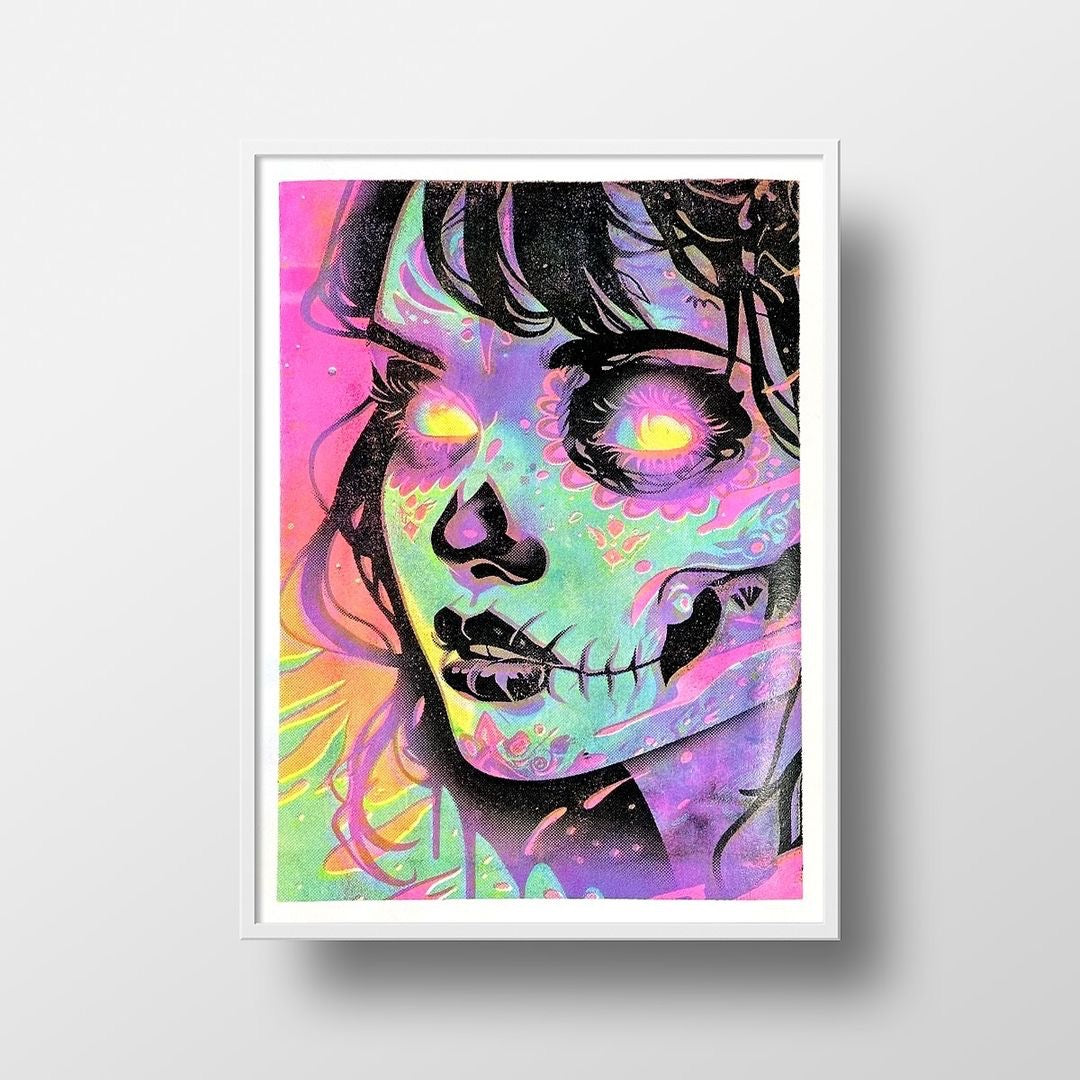 CMYK Gel Print #39