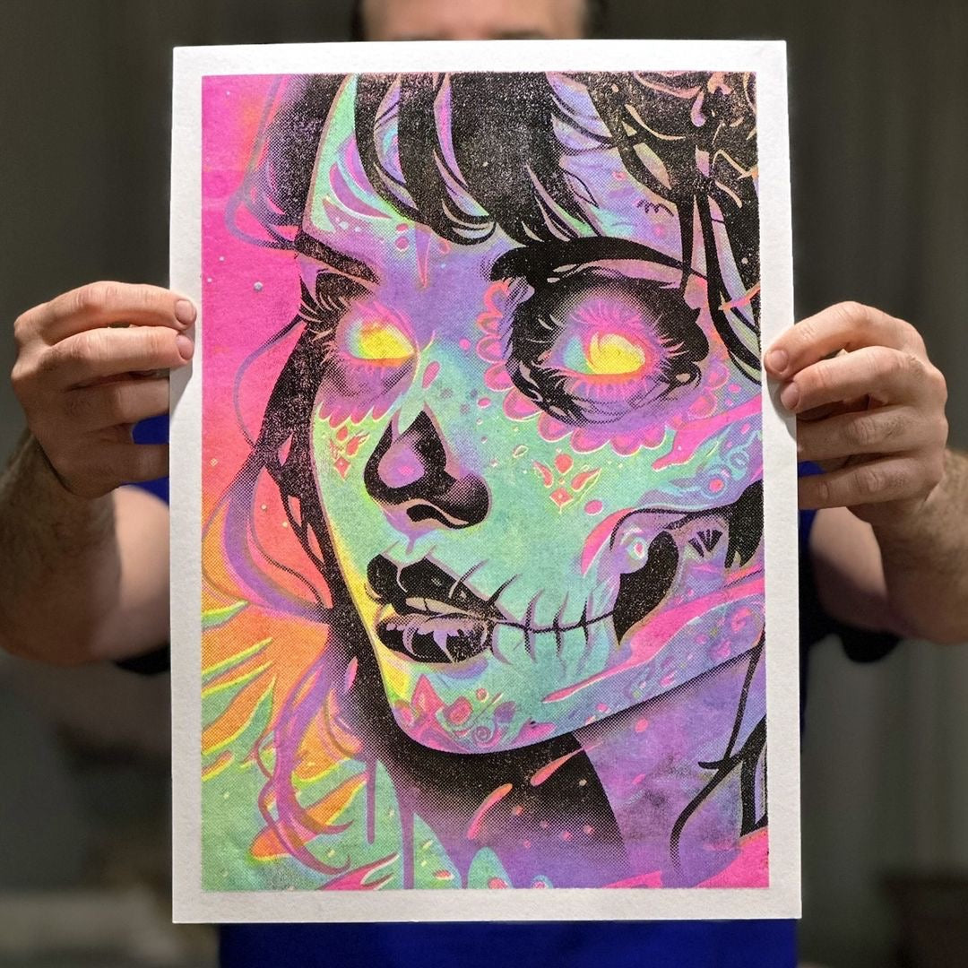 CMYK Gel Print #39