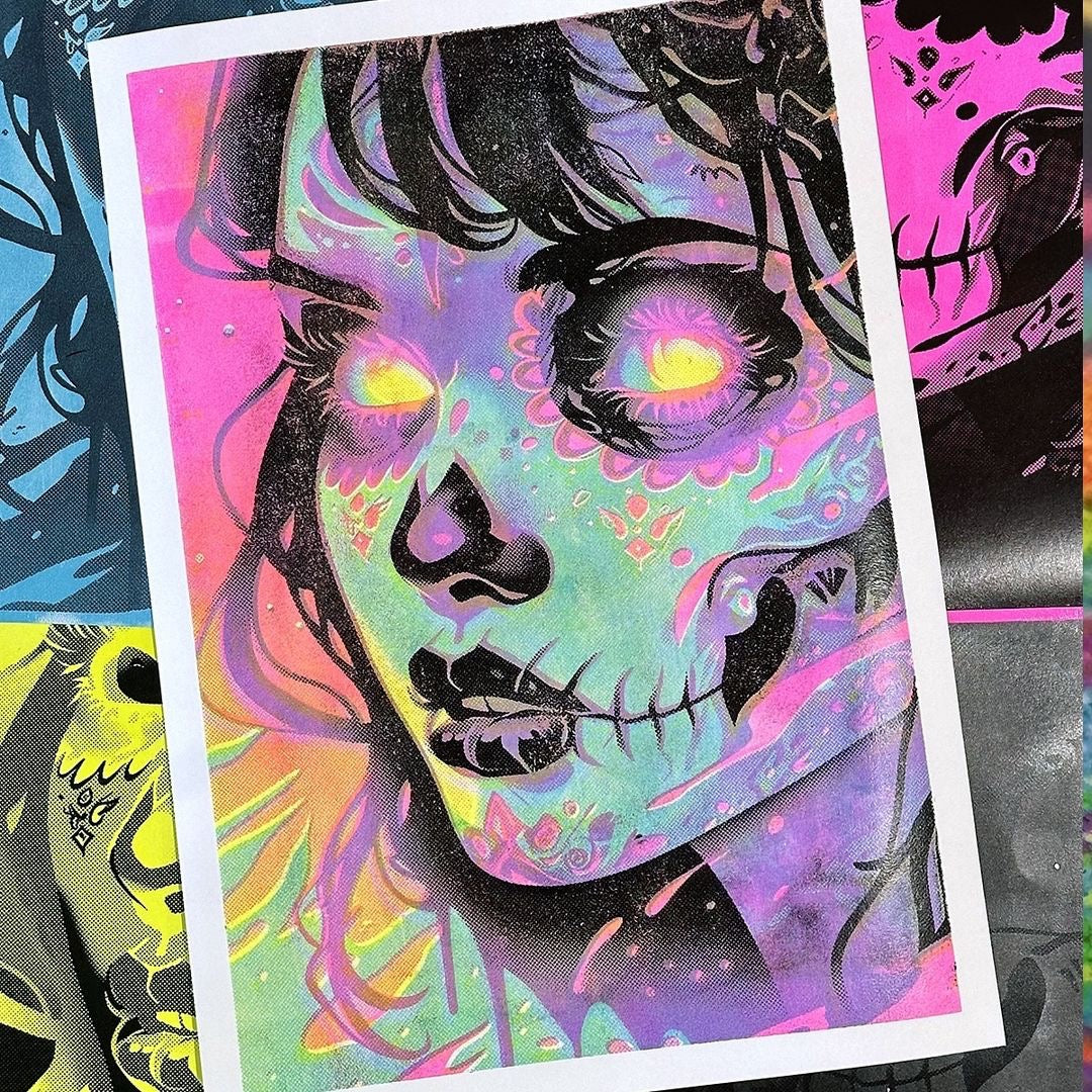 CMYK Gel Print #39