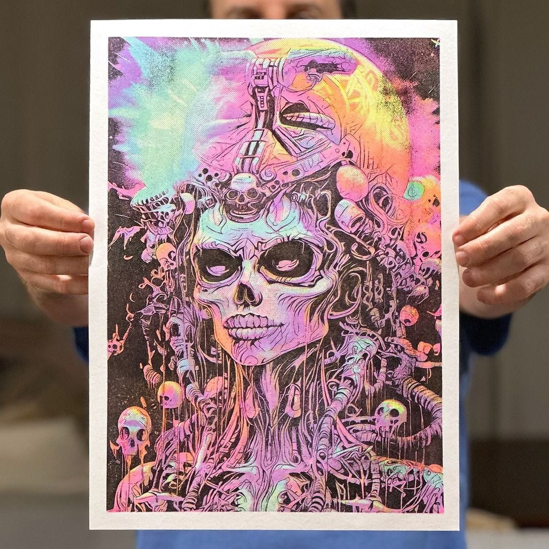 CMYK Gel Print #40