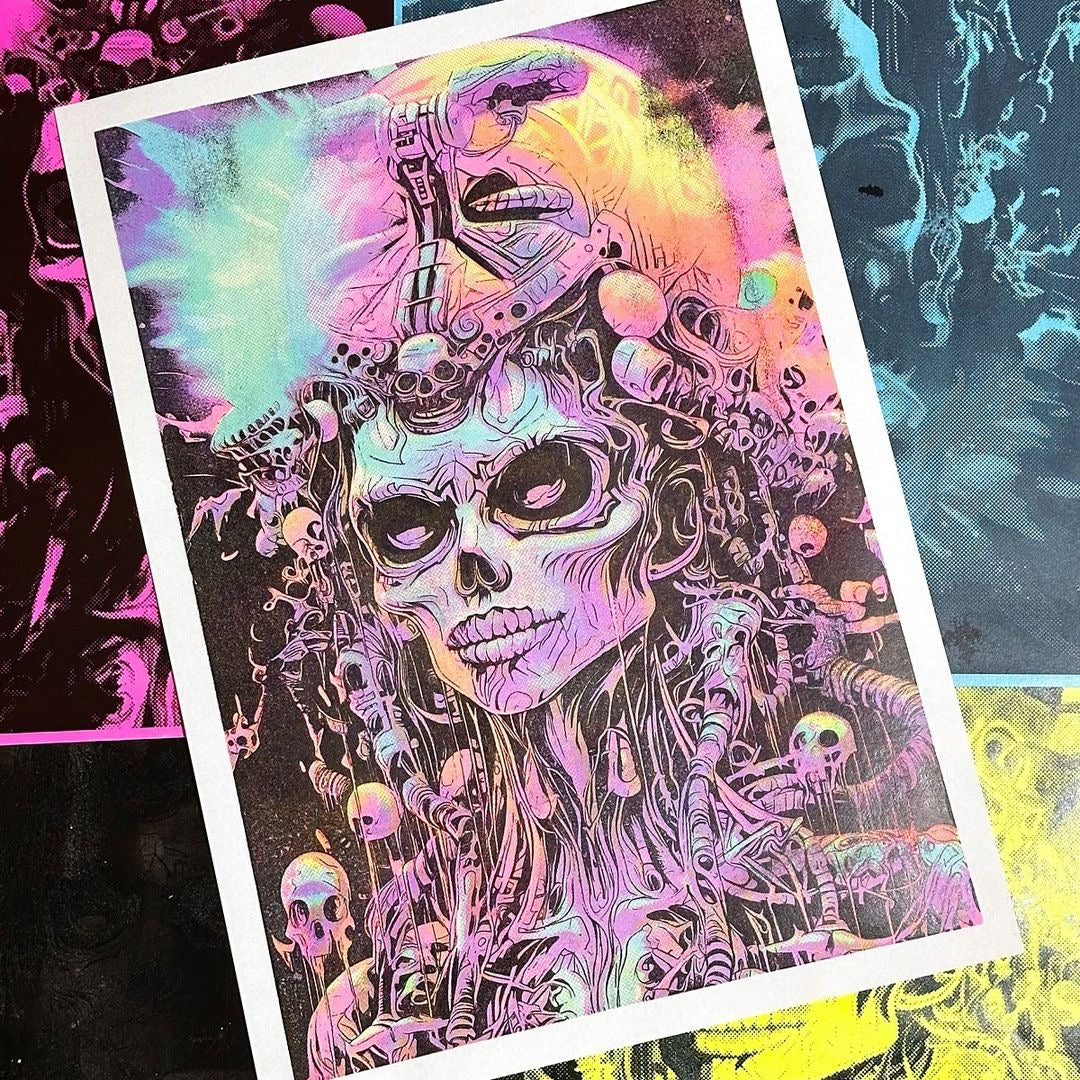 CMYK Gel Print #40