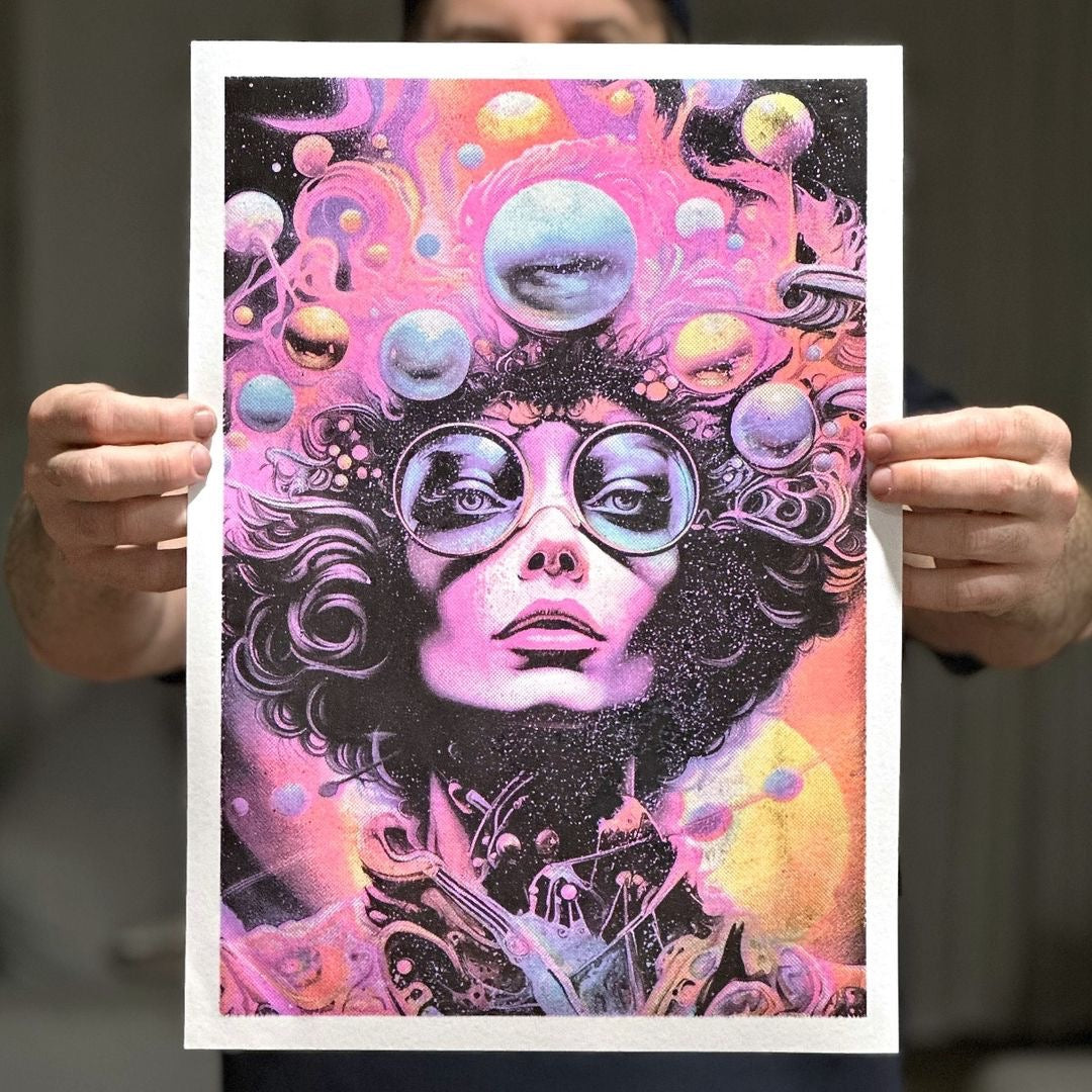 CMYK Gel Print #6